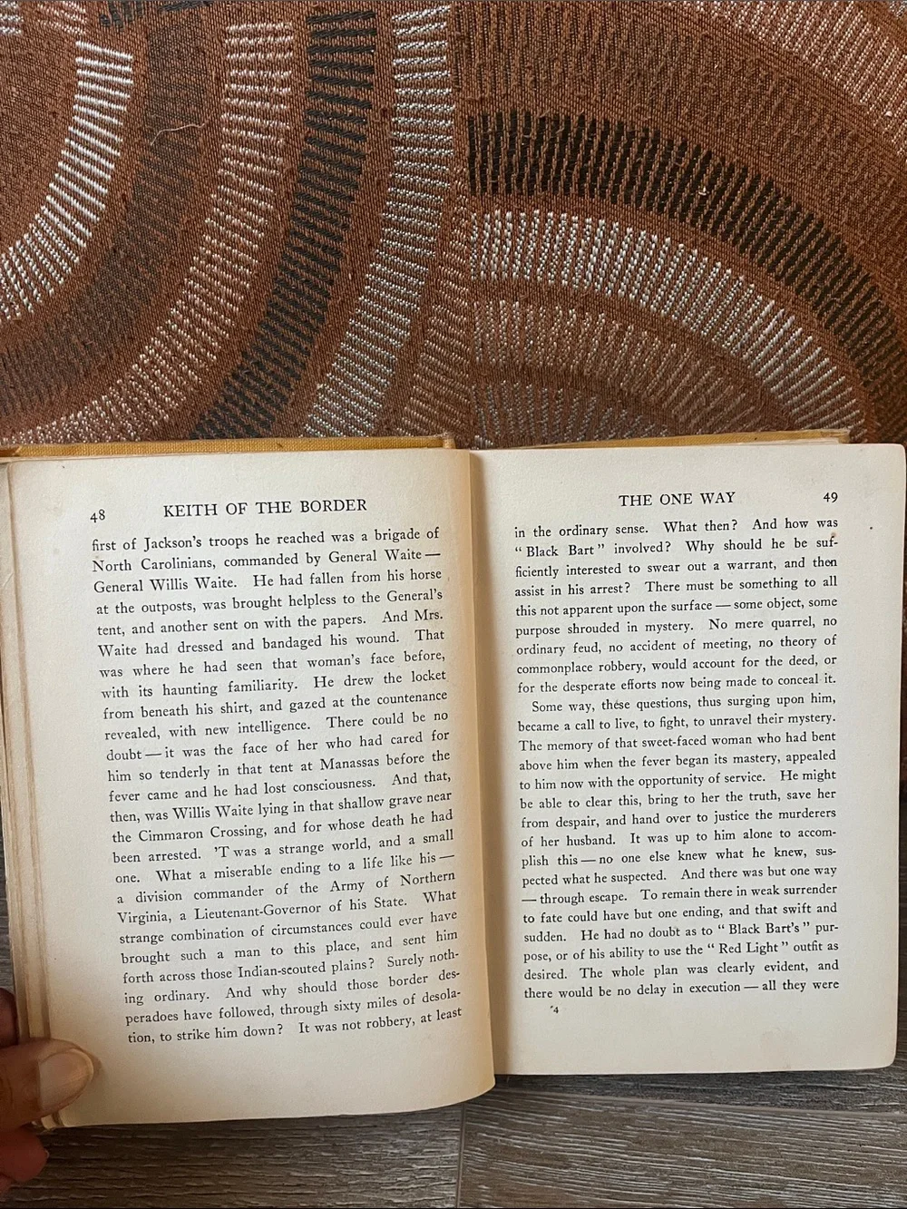 Keith of the Border A Tale of the Plains by Randall Parrish 1910